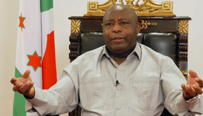 President Évariste Ndayishimiye of Burundi
