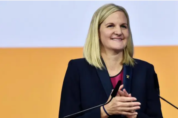 Kirsty Coventry is the first female president in the IOC's 130-year history