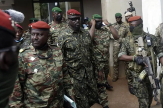 Members of Guinea's CNRD Junta