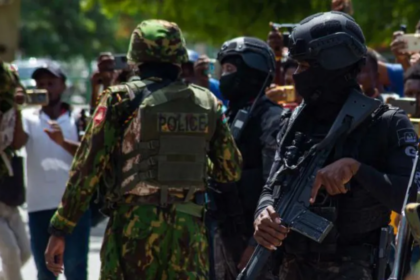 Kenyan Police in Haiti