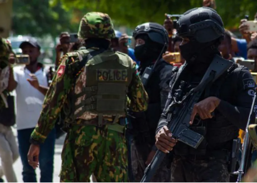 Kenyan Police in Haiti