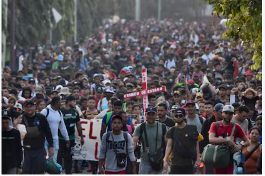Latin American migrants driven by insecurity
