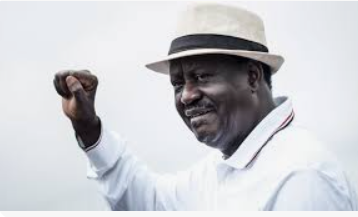 Opposition veteran Raila Odinga