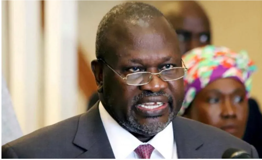 South Sudan's First Vice-President Riek Machar