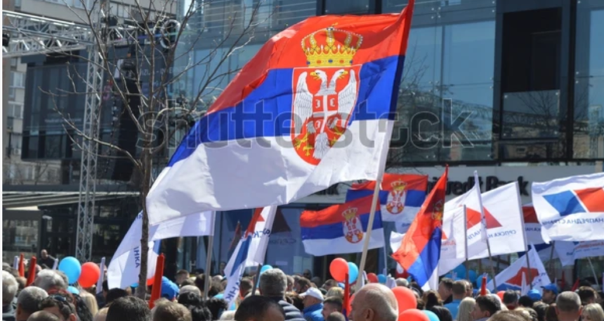 Serbian protest
