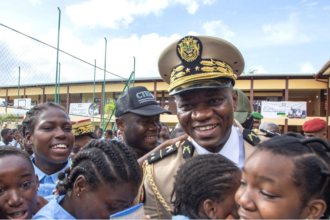 Gen. Brice Oligui Nguema, the military leader who orchestrated the 2023 coup that ended the Bongo family's near-60-year rule in Gabon