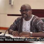 Hon. Roland Layfette Giddings, Minister, Ministry of Public Works
