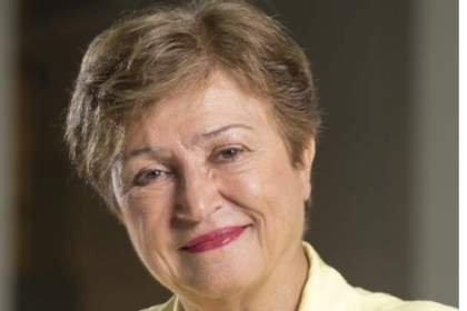 International Monetary Fund (IMF) Managing Director Kristalina Georgieva