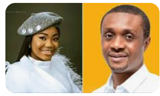 Mercy Chinwo and Nathaniel Bassey