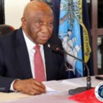 President Joseph Nyuma Boakai speaks during cabinet meeting