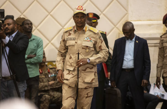RSF Leader General Mohamed Hamdan Dagalo