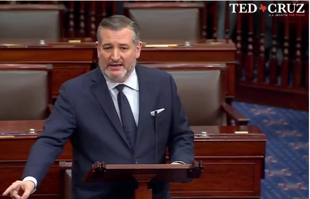 Republican Senator Ted Cruz of Texas