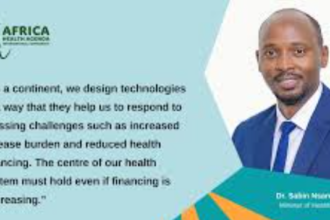 Dr. Sabin Nsanzimana, the Minister of Health of Rwanda