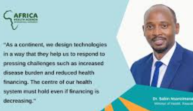 Dr. Sabin Nsanzimana, the Minister of Health of Rwanda