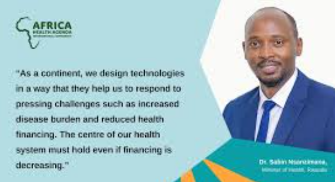 Dr. Sabin Nsanzimana, the Minister of Health of Rwanda