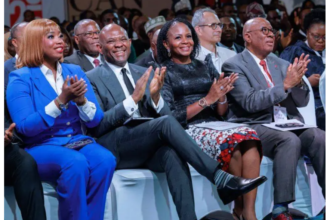 (Left to Right): CEO, Tony Elumelu Foundation, Somachi Chris-Asoluka; Founder, Tony Elumelu Foundation, Tony O. Elumelu, CFR; Co-Founder, Tony Elumelu Foundation, Dr. Awele Elumelu; and Group CEO, Heirs Holdings, Emmanuel Nnorom at the unveiling of 3,000 beneficiaries of the 2025 cohort of the Tony Elumelu Foundation Entrepreneurship Programme, which held at the Transcorp Hilton, Abuja on Saturday, March 22, 2025. PHOTO: TEF